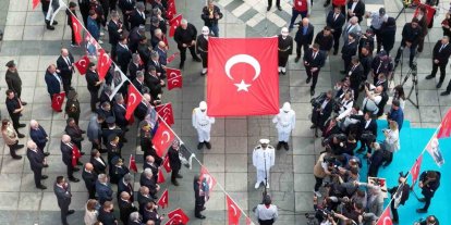 19 Mayıs Bayrak Devir Teslim Töreni