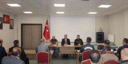 Aslanapa’da orman yangınlarıyla mücadele toplantısı