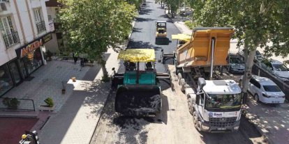 Kahramanmaraş’ta yollar asfaltlanıyor