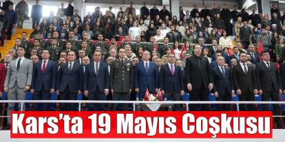 Kars’ta 19 Mayıs Coşkusu Yaşandı