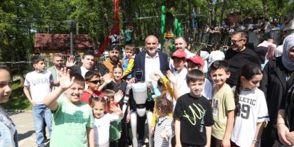 Canik Macera Parkı’nda ilk gün rekoru: 10 bin ziyaretçi