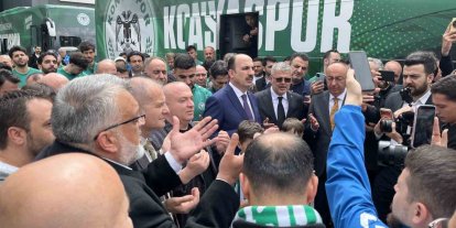 Konyaspor, kupa finali için Antalya’ya uğurlandı
