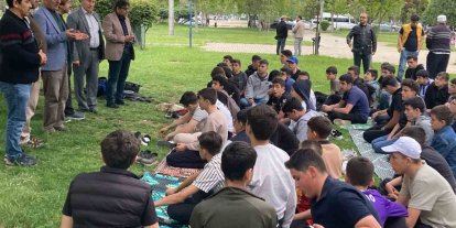 Kur’an kursu öğrencilerinden eğitime piknik molası
