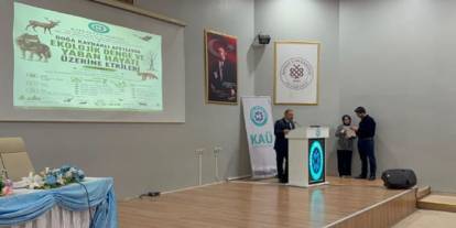 Kars AFAD'dan Üniversitedeki Afet ve Ekoloji Paneline Destek