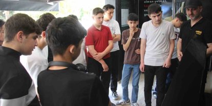Aydın’da Narkotik Eğitim Tırı’na gençlerden yoğun ilgi