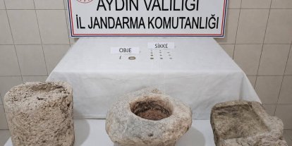 Bozdoğan’da tarihi eser operasyonu