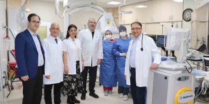 GAÜN Çocuk Hastanesi’nde bölgenin ilk pediatrik EPS ünitesi hizmete girdi