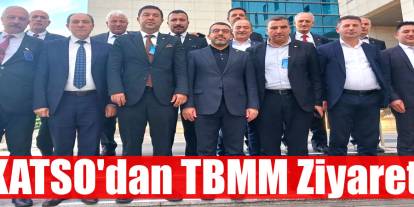 AK Parti Kars Milletvekili Adem Çalkın ve KATSO Yönetiminden Yatırım İstişaresi