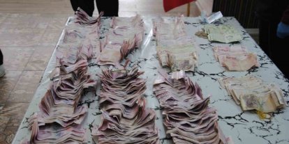 Dilencinin üzerinden çıkan para şaşırttı