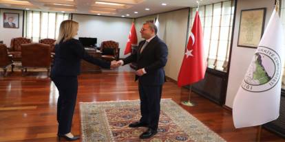 Kars Valisi Ziya Polat, İçişleri Bakanlığı Personeliyle Bayramlaştı