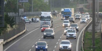 Kocaeli’de mesai bitimiyle TEM’de hareketlilik başladı