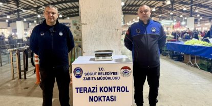 Bilecik’te terazi kontrol noktası hizmeti başladı