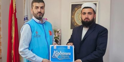 Çermik’te görevli imam 54 kurban bağışı topladı