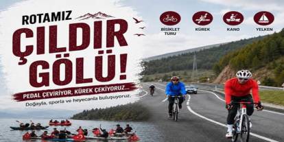 Çıldır Gölü’nde Doğa ve Spor Şenliği