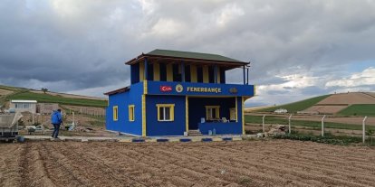 Fenerbahçe taraftarı, hayalini kurduğu evi yaptı