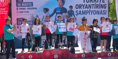 Manisalı oryantiring sporcularından Türkiye Şampiyonasında büyük başarı