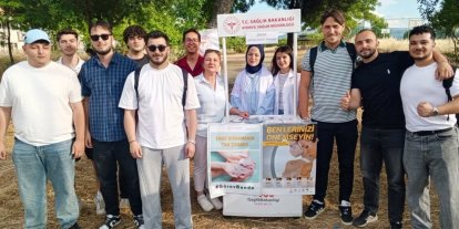 Nazilli’de cilt kanseri ve sigaranın zararlarına dikkat çekildi