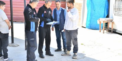 Yeşilyurt Belediyesi’nden kurban satış ve kesim yerlerinde bayram mesaisi