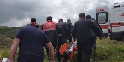 Mantar toplarken ayı saldırısına uğradı