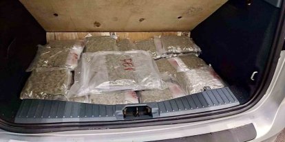 Türkiye’ye sokulmak istenen 31 kilo esrar sınırda ele geçirildi