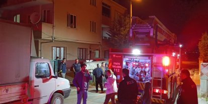 İnegöl’de korku dolu anlar: Eski eşinin evini molotofkokteyli attı