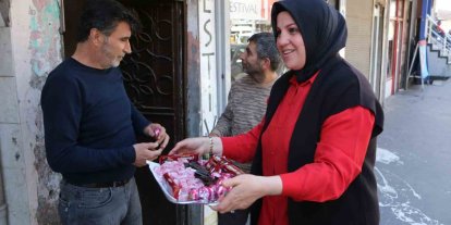 Diyarbakır’da bayram dayanışması sokaklara taştı