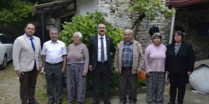 Sultanhisar protokolü şehit ailelerini unutmadı