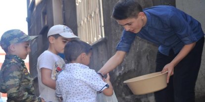 Erzurum’da "arafalık" geleneği sürüyor