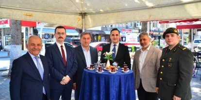 Terme’de geleneksel bayramlaşma töreni