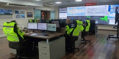 Ankara’da jandarmadan bayram öncesi hava destekli trafik denetimi