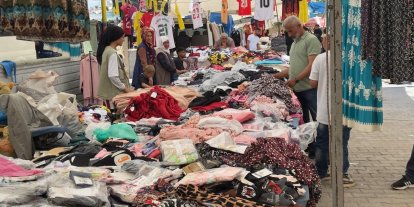 Şanlıurfa’da çarşıda bayram telaşı