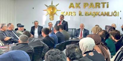 AK Parti Kars İl Teşkilatı’nda Bayramlaşma Coşkusu