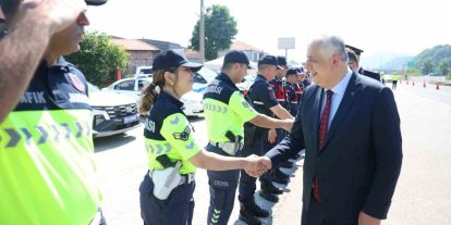 Anadolu’ya Düzce’de 485 bin araç geçti