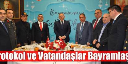 Kars’ta Geleneksel Bayramlaşma Protokol ve Vatandaşları Buluşturdu