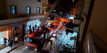 Elazığ’da baca yangını