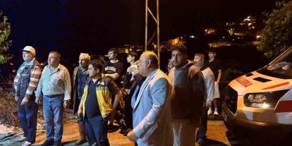 Başkan Özel yangın söndürme çalışmalarını yerinde takip etti