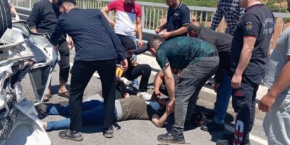 Şanlıurfa’da kurban kesimi sonrası kaza: 5 yaralı