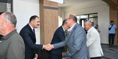 Demirci’de geleneksel bayramlaşma programına yoğun katılım