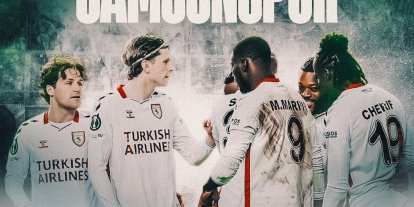 Samsunspor’dan UEFA Konferans Ligi’nde dikkat çeken istatistik