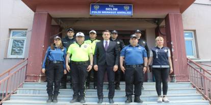 Selim Kaymakamı Mehmet Ali Semiz’den Güvenlik Güçlerine Bayram Ziyareti