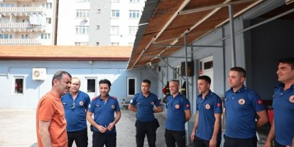 Başkan Çavuşoğlu’ndan bayram mesaisindeki personele ve hastalara ziyaret