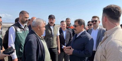 Vali Masatlı afet bölgesinde incelemelerde bulundu