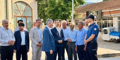 Yenice’de bayramlaşmaya Anayasa Mahkemesi Üyesi İnce katıldı