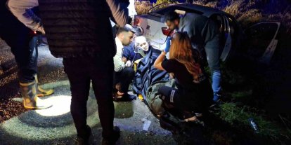 Çorum’da iki otomobil çarpıştı: 1’i ağır 7 yaralı