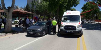 Otomobilin çarptığı yaya ağır yaralandı