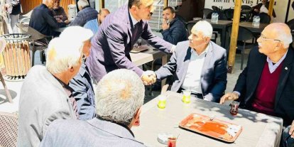 Avşar Aslan Tomarzalılarla bayramlaştı