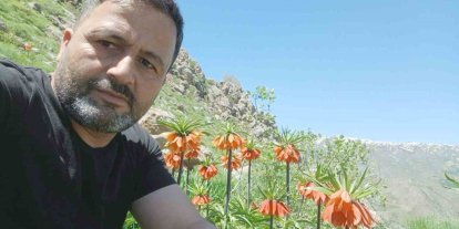 Hakkari’de 2 bin 700 rakımda ters laleler görüntülendi