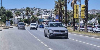 Bodrum’da 25 binden fazla araç çıkış yaptı