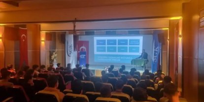 Bayburt’ta öğrencilere sosyal güvenlik bilinci anlatıldı
