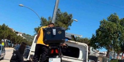"Dur" ihtarına uymadı, ehliyetsiz çıktı: 240 bin lira ceza yedi